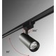 Foco LED 35W (Negro) Para Carril Monofásico COB (CCT Regulable en Blanco Frío-Neutro-Cálido)