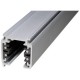 Carril Trifásico de 4 Hilos Para Focos LED Aluminio Espesar Rectangular (Blanco, 2M)