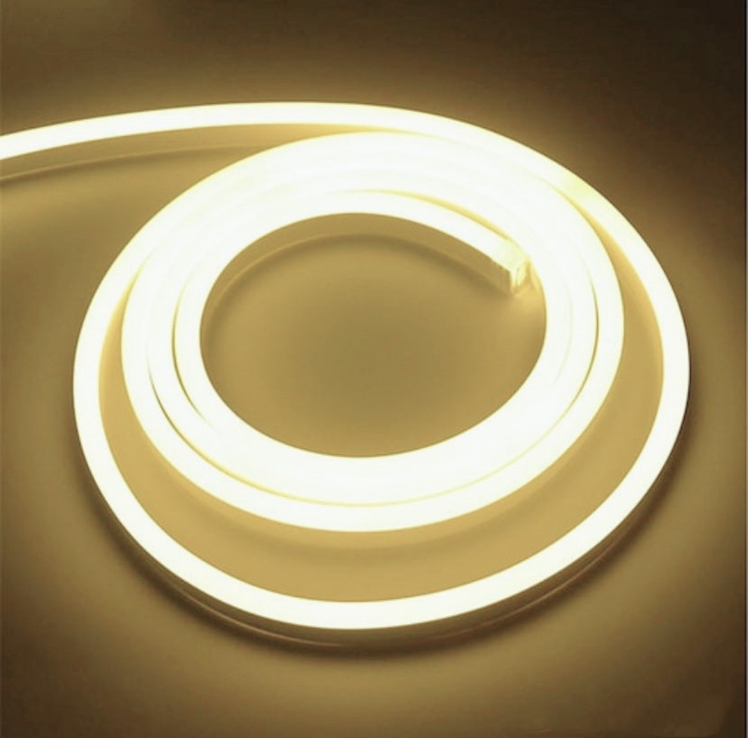 Tiras LED de Neón 220v COB Ip65 Impermeable Con Enchufe (Blanco