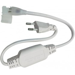 Conector Enchufe para Tiras Led Neón 220V Ancho de 10 mm,8A IP65