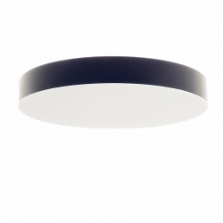 Plafon Led de Techo 24W Φ300mm,Negro (CCT Cambio en Blanco-Neutro-Cálido) Superficie