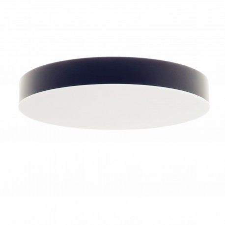 Plafon Led de Techo 24W Φ300mm,Negro (CCT Cambio en Blanco-Neutro-Cálido) Superficie