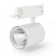 Foco Led Para Carril Trifásico 30W (CCT Cambio en Blanco-Neutro-Cálido) White Air No Flicker