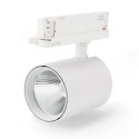 Foco Led Para Carril Trifásico 30W (CCT Cambio en Blanco-Neutro-Cálido) White Air No Flicker