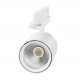 Foco Led Para Carril Trifásico 30W (CCT Cambio en Blanco-Neutro-Cálido) White Air No Flicker