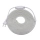 Tiras LED 220v SMD2835 120 Led/m Ip65 Impermeable Sin Pegamento Con Enchufe