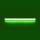 Tubo LED Fluorescente T8 18W (Verde-120cm) Mate Aluminio Dos Extremos