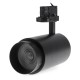 Foco Led Para Carril Black Bari 30W óptica Regulable Trifásico Cct No Flicker
