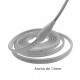 Tiras LED 220v SMD2835 120 Led/m Ip65 Impermeable Sin Pegamento Con Enchufe