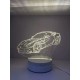 LAMPARA NOCTURNA FORMA COCHE 3D 5W