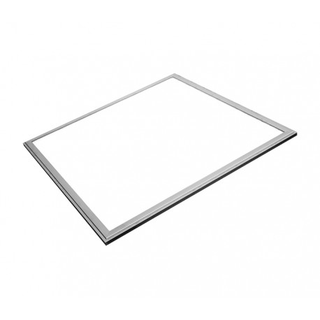 Panel LED Slim Plata 48w 60X60cm Marco Plata Luz Fría y Neutra