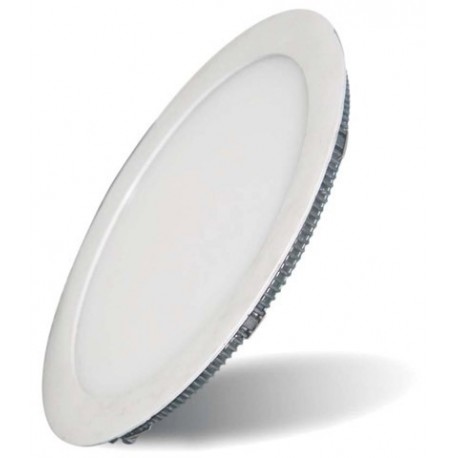 Placa LED Circular SuperSlim 24W 6000K  4000K  Luz Fría y  Neutra