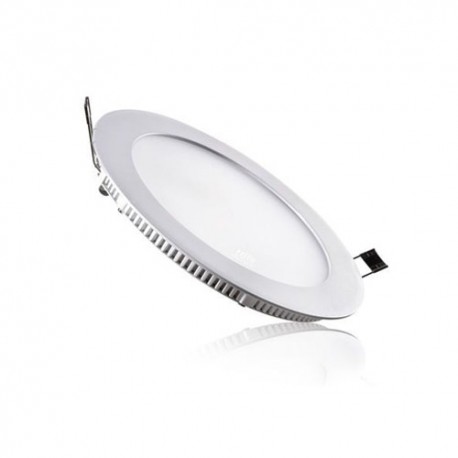 Placa LED Circular SuperSlim 12W 6000K,4000K  Luz Fría y Neutra