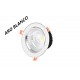 Foco Downlight LED Aro Blanco 12w 6000k 4000k 3000k Fría Neutra y Cálida