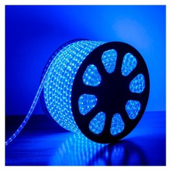 Tiras LED 5050 8MM DE ANCHURA 12W POR METRO EN COLOR AZUL 