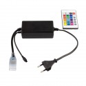 Transformador Con Mando 220v Para Control Tiras LED Rgb  Multicolor