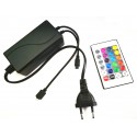 Transformador Con Mando 12v Para Control Tiras LED Rgb  Multicolor