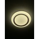 Plafón LED 54W C922 Con regulabre y Cambiar la Temperatura de Color con Control Remoto Lámpara de Techo