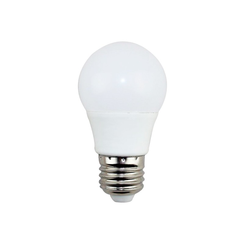 Bombilla led 6W E27, luz cálida, netra o fría, 180º, 470 lúmenes