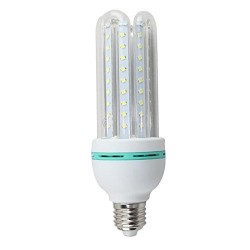 Bombilla LED E27 7W  Luz Fría y Cálida Transparente