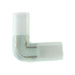 Conector para tiras LED 8mm tipo L 220V