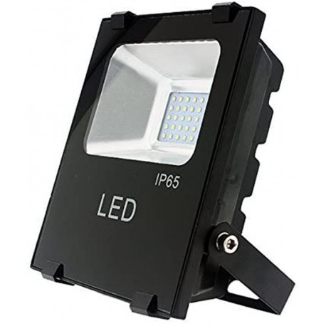 PROYECTOR LED 30W EXTERIOR UNIVERSAL , A 220V DIRECTO 6000K LUZ FRÍA