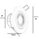 Foco Downlight LED CobSmile 40W Circular Blanca 4000lm